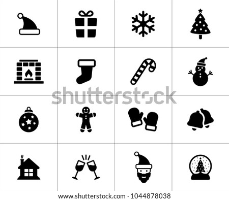 Christmas icon vector collection
