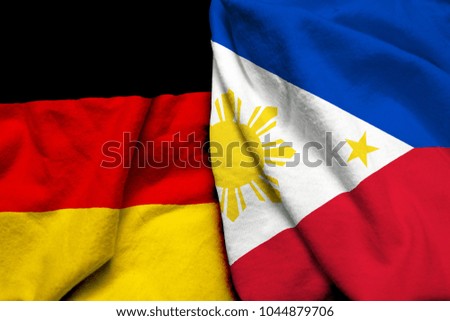 Germany and Philippines flag together