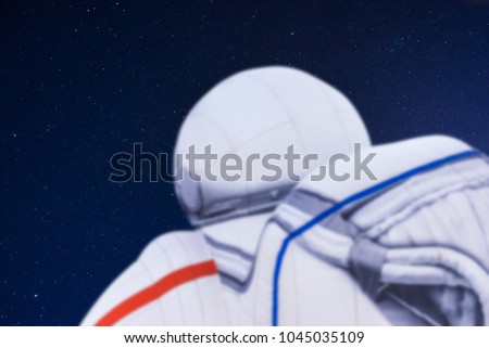 spaceman with star