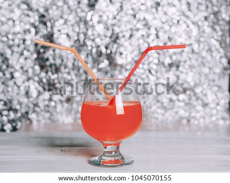 Alcoholic orange drink