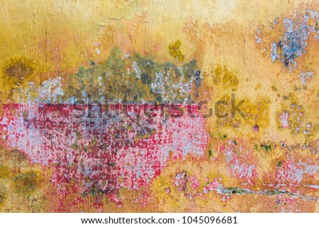 Colorful background pattern of old wall