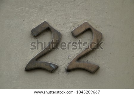 House Number 22