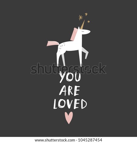 Vector and jpg image. Cute white unicorn. Scandinavian art.
Decor elements for your stuff and graphic design. Good for gift card and kids products. Clipart. Isolated.