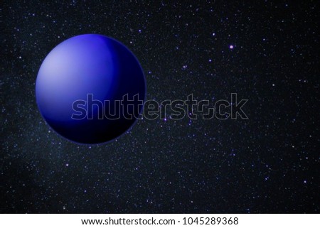 Blue planet , deep space