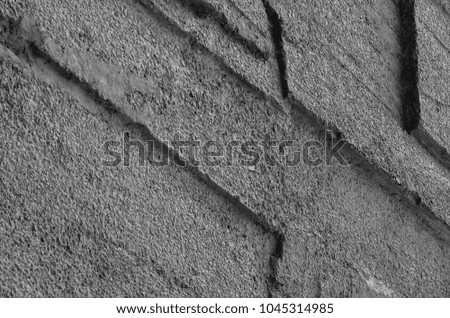Abstract concrete wall with relief texture