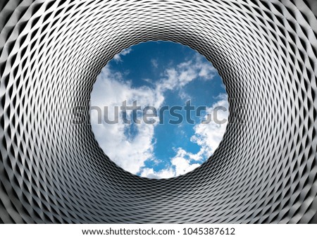 Modern urban architecture. Abstract background