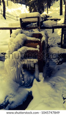 frozen water mill