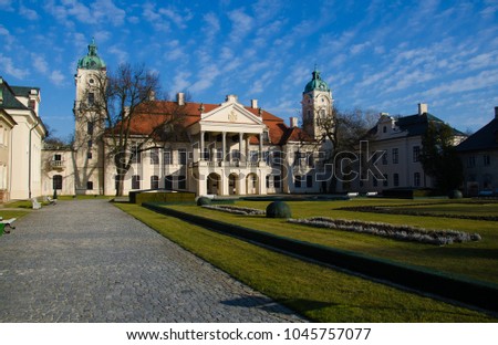Palace, museum, park and garden of Zamoyski residence, Kozlowka, Poland