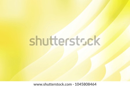 Light Yellow vector layout with flat lines. Glitter abstract illustration with colored sticks. Pattern for ads, posters, banners.