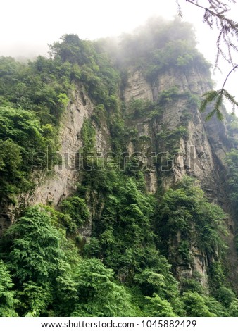 Emei Mountain Scenery in Sichuan, China