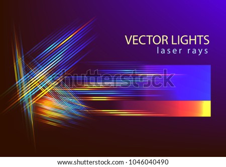Abstarct futuristic background with light speed lines for technology backdrop associated with space speed motion rays.