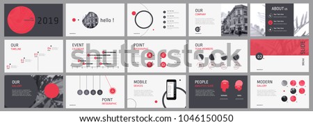 Circle Presentation templates. Easy Use in creative flyer and leaflet, corporate report, marketing, advertising, presenting, banner.simple modern style. Slideshow, slide for brochure, booklet
 Royalty-Free Stock Photo #1046150050