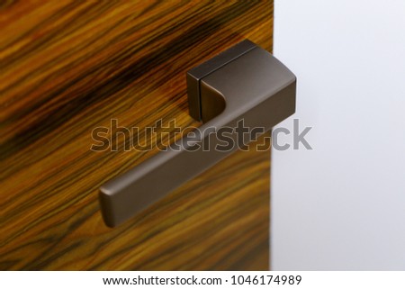 Metal door handle
