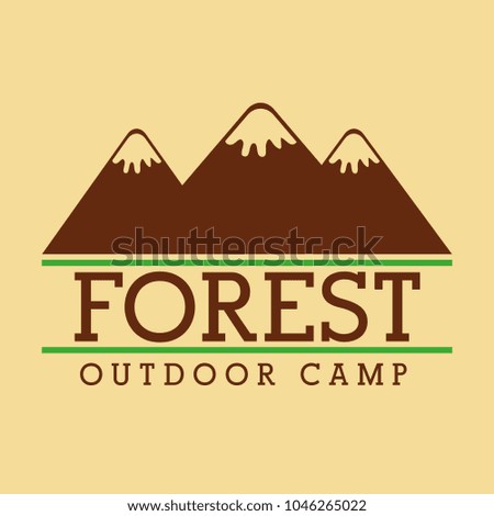 forest outdoor camp
