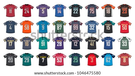 American Football Generic Shirts