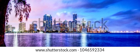                           Miami Skyline, Florida     