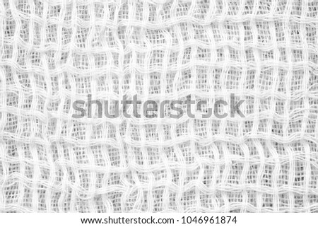 White wool texture fabric background mesh texture pattern textile material macro close-up