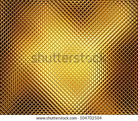 Luxury golden mosaic