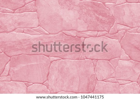 Tile Imitation of natural stone - texture (background). Toning in pantone color ballet slipper.