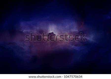 Cosmic nebula sky Background Beautiful
