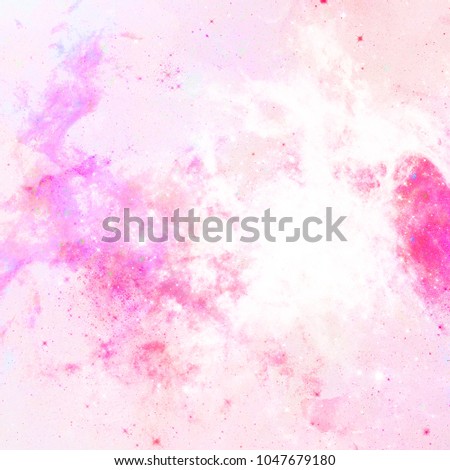 Abstract watercolor galaxy sky background. Watercolor texture for design