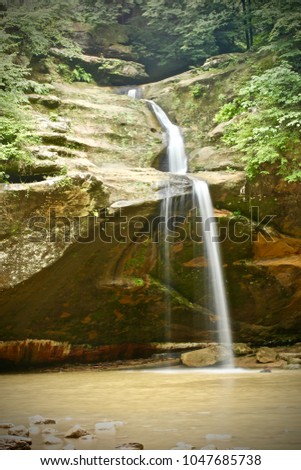 Outdoor water pictures of waterfalls, ponds, ocean, rivers, pictured rocks,
Lake Superiors pictured rocks, 