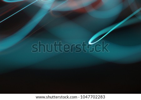 long light exposure abstract background