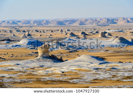 Nature of the White desert, Egypt