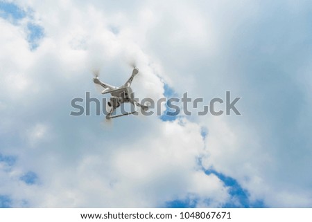 Drones in the sky