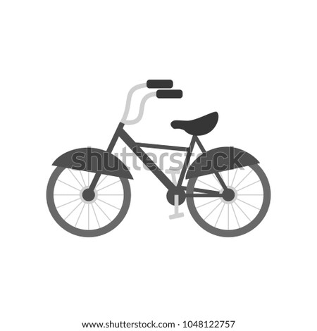 Bicycle illustration vector