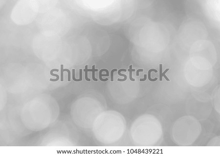 Black and white bokeh background, abstract texture