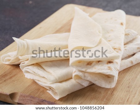 Armenian flat bread lavash