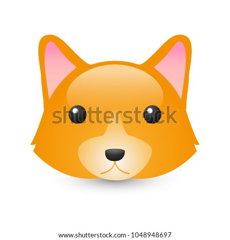 Cat Home Animals Emoji Illustration Face Vector Design Art