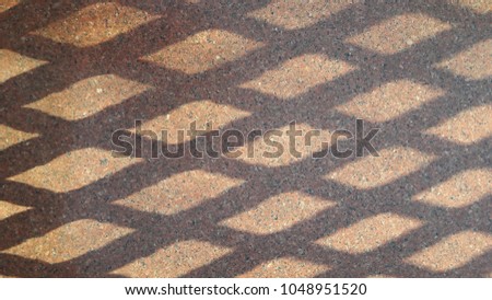 shedow pettern on floor