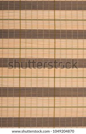 Series. great image of a wooden bamboo mat background