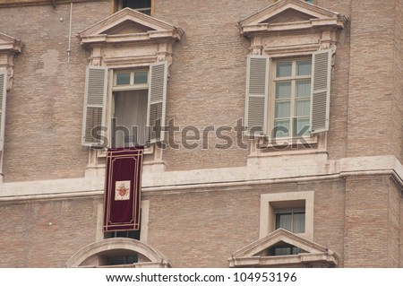 Pope Window - Vatican City
