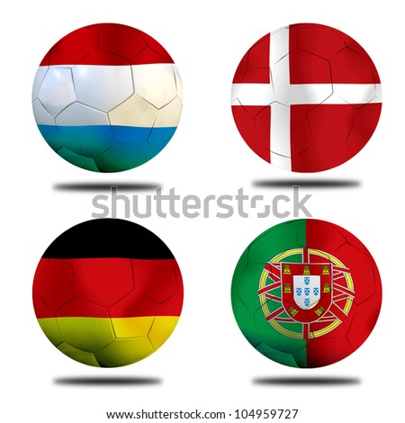 European cup Group B  Include  Netherlands German Portugal  and Denmark