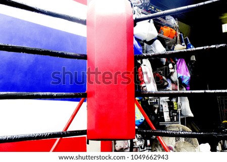 The red corner Boxing Stadium, Thai boxing