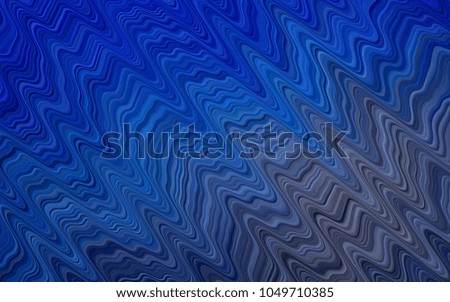 Dark BLUE vector pattern with lamp shapes. A completely new color illustration in marble style. Marble design for your web site.