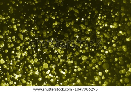 abstract yellow bokeh background.