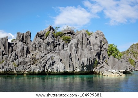 Twin Lagoon , Palawan,  Philippines