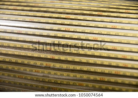 Brass numerals from Babbage's analytical engine. Ancient old computer. Royalty-Free Stock Photo #1050074564