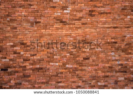 Vintage Brick Wall Texture And Background