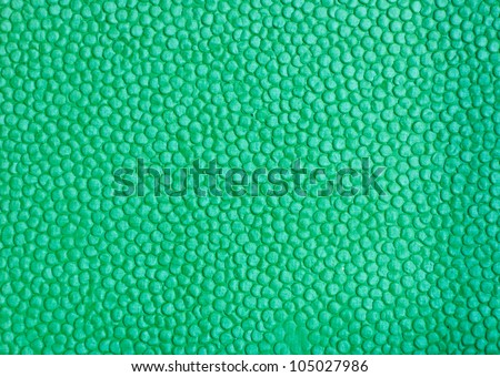 Round embossed pattern paper
