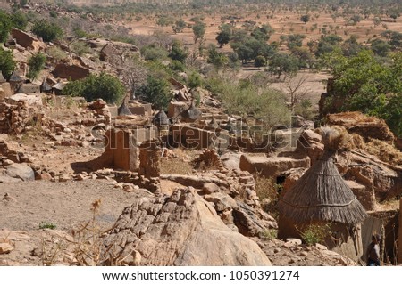 Dogon village of Ireli in Mali