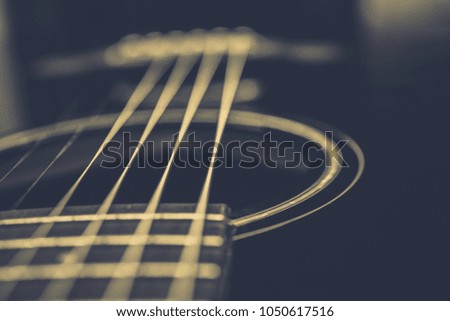 Background On a theme guitar