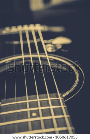 Acoustic guitar background