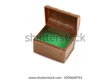 old chest with treasure