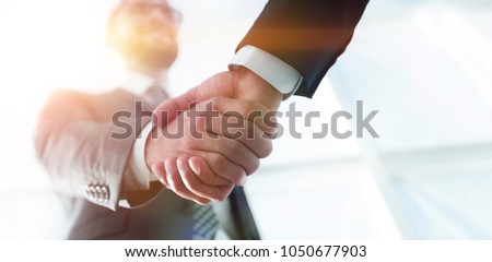 Effective negotiation with client. Business concept photo. Royalty-Free Stock Photo #1050677903
