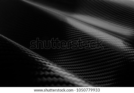 Cluj-Napoca, Romania -March 19.03, 2018 :Fibre Carbon Texture Black And White Waves Royalty-Free Stock Photo #1050779933